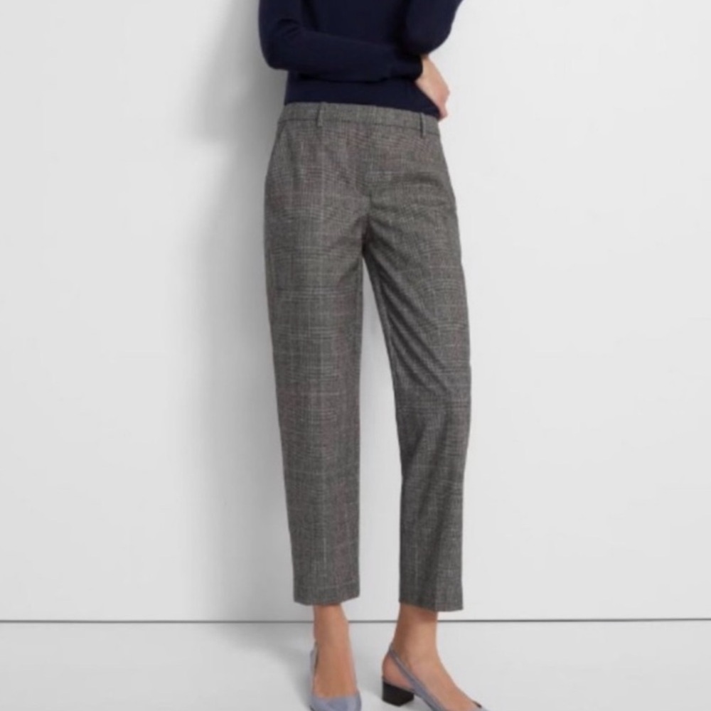 Theory Maple Flannel Pants